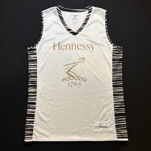 Hennessy x NBA Basketball Jersey Teamatical Promo Sleeveless White Tank 8 Medium
